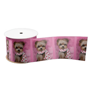 YORKIE           SATIN RIBBON