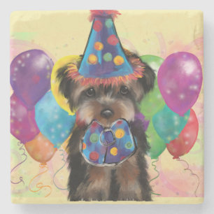 Yorkie Stone Coaster