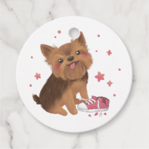 Yorkie the Cutest Trouble Maker Favour Tags
