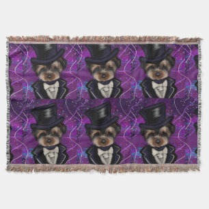 YORKIE           THROW BLANKET