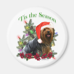 Yorkie 'Tis the Season Magnet