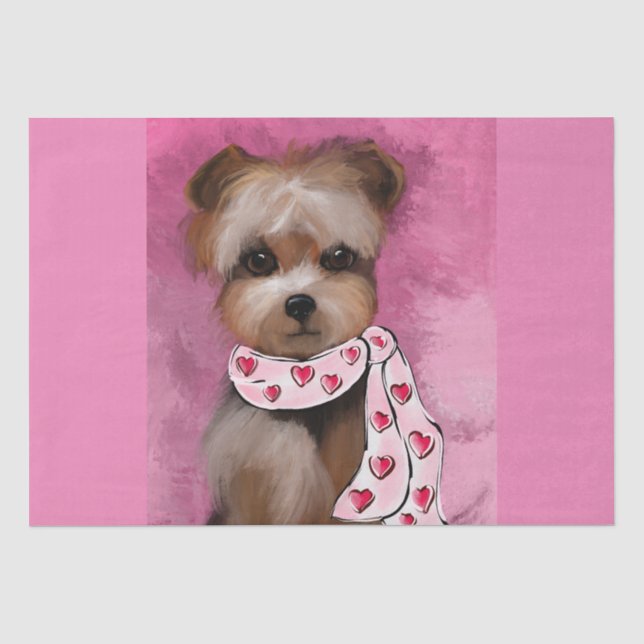 YORKIE           TISSUE PAPER (Front)