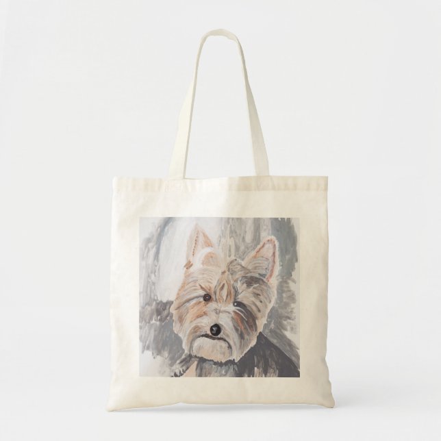 Yorkie Tote Bag (Front)