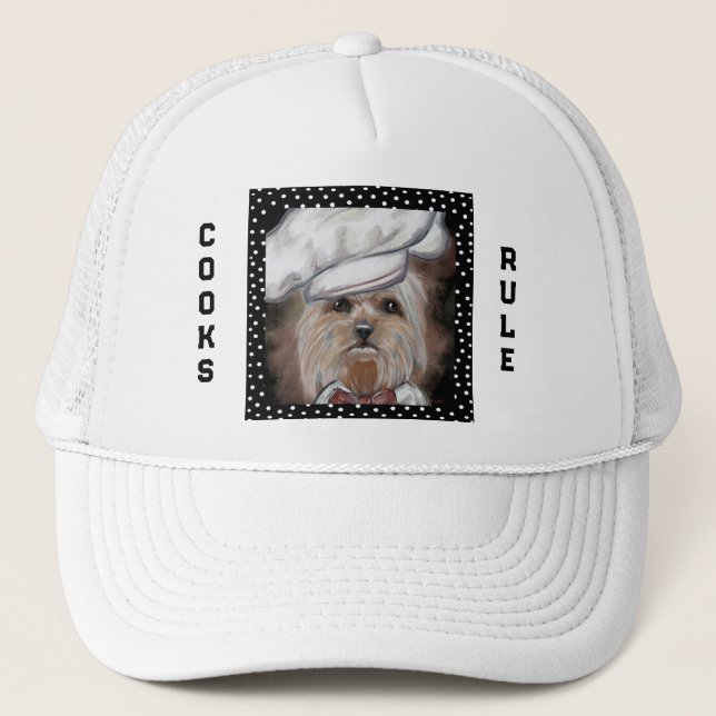 Yorkie Trucker Hat (Front)