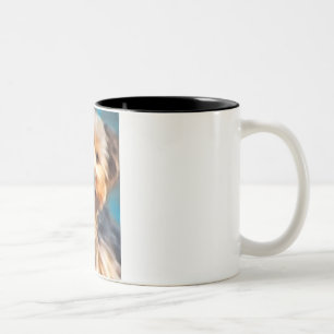 yorkie Two-Tone coffee mug