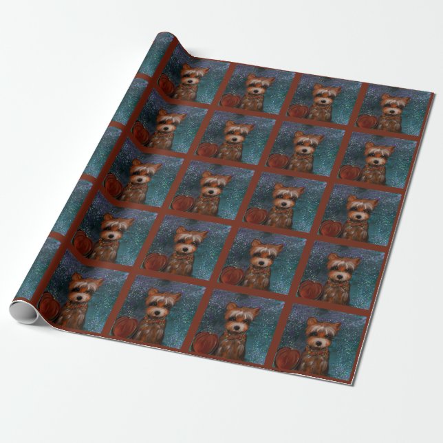YORKIE           WRAPPING PAPER (Unrolled)