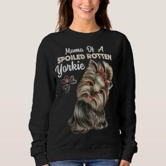 Yorkie Yorkie Mum, Dog Lover Gift Sweatshirt