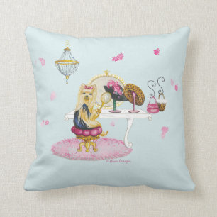 Yorkie Yorkshire Boudoir Pillow