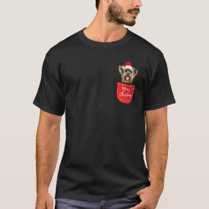 Yorkie Yorkshire Terrier Christmas Dog In Your Poc T-Shirt