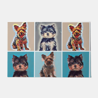 Yorkie Yorkshire Terrier Dog Doormat