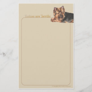Yorkies are Terrific Stationery