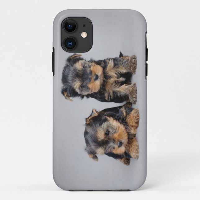 Yorkies Case-Mate iPhone Case (Back)
