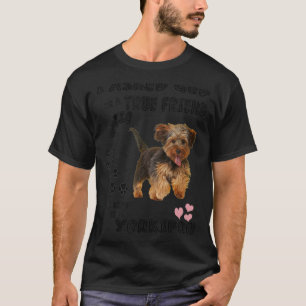 Yorkipoo Dog Quote Mum Yorkiepoo Dad Cute Yorkie P T-Shirt