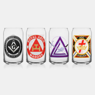 Yorkrite Masons Glass Set