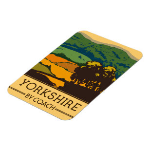 Yorkshire By Coach Magnet