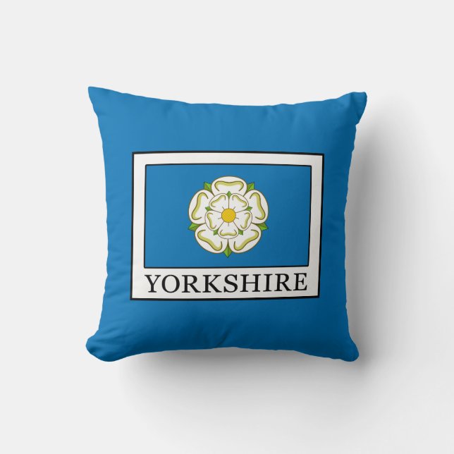 Yorkshire County England Cushion (Front)