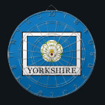 Yorkshire County England Dartboard<br><div class="desc">Yorkshire County England</div>
