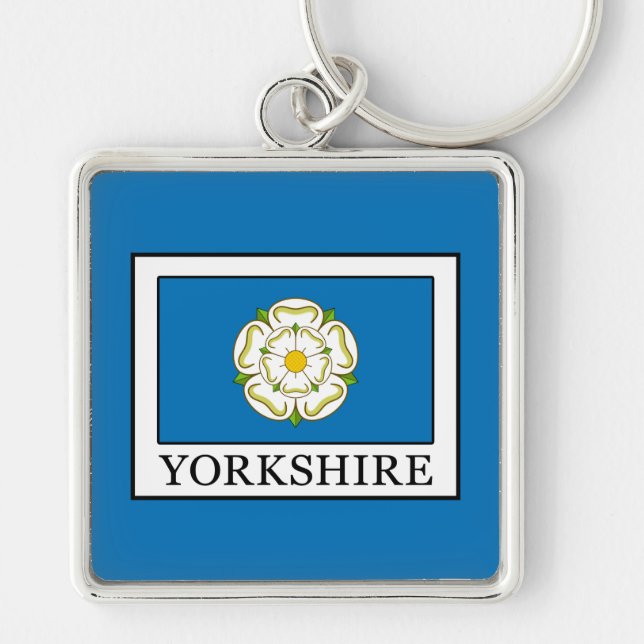 Yorkshire County England Key Ring (Front)