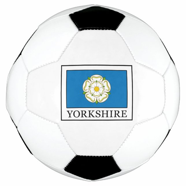 Yorkshire County England Soccer Ball (Front)