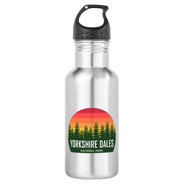 Yorkshire Dales National Park 532 Ml Water Bottle (Front)
