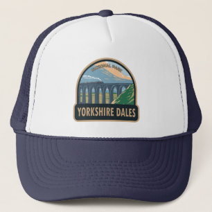 Yorkshire Dales National Park England Vintage Trucker Hat