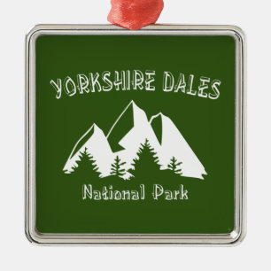 Yorkshire Dales National Park Metal Ornament