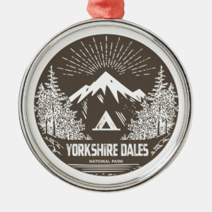 Yorkshire Dales National Park Metal Ornament