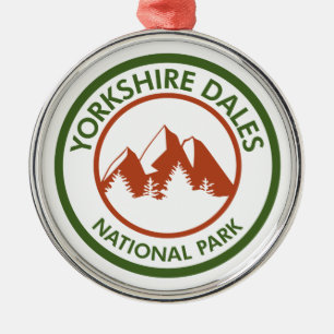 Yorkshire Dales National Park Metal Ornament