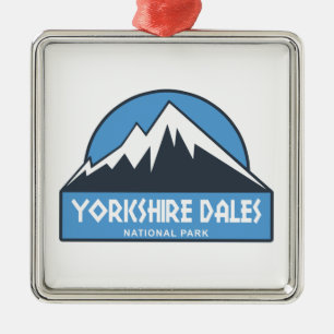 Yorkshire Dales National Park Metal Ornament