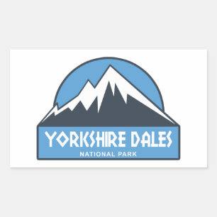 Yorkshire Dales National Park Rectangular Sticker