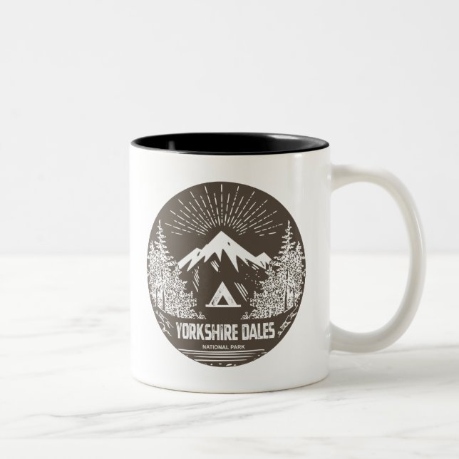 Yorkshire Dales National Park Two-Tone Coffee Mug (Right)