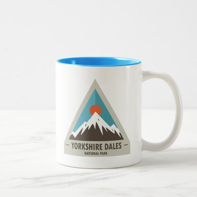 Yorkshire Dales National Park Two-Tone Coffee Mug (Right)