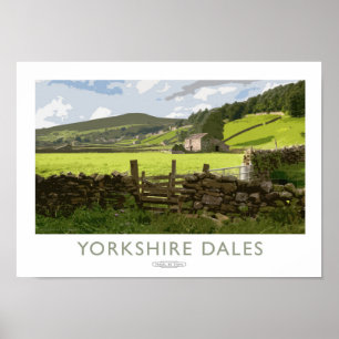 Yorkshire Dales Railway Poster