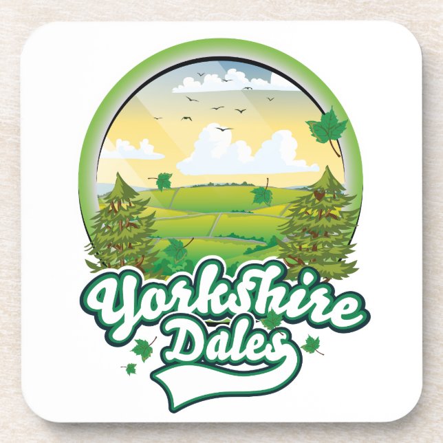 Yorkshire Dales Travel logo Coaster (Front)