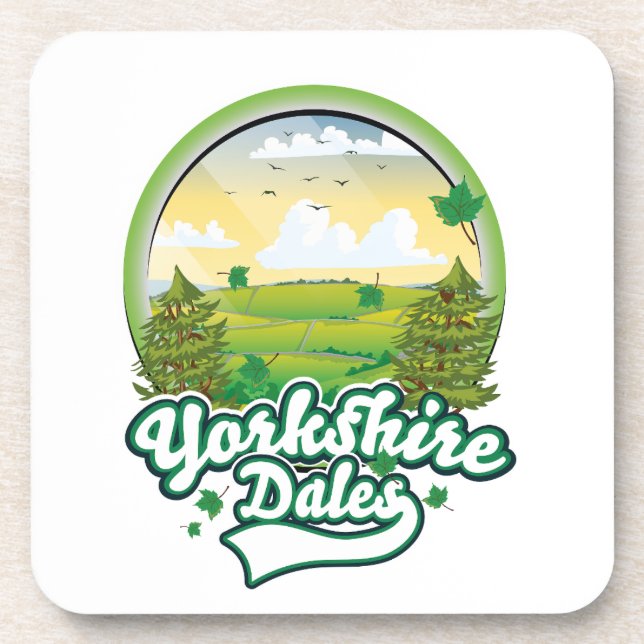 Yorkshire Dales Travel logo Coaster (Front)