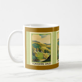Yorkshire Dales Travel Poster Coffee Mug