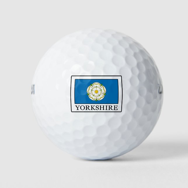 Yorkshire Golf Balls (Front)