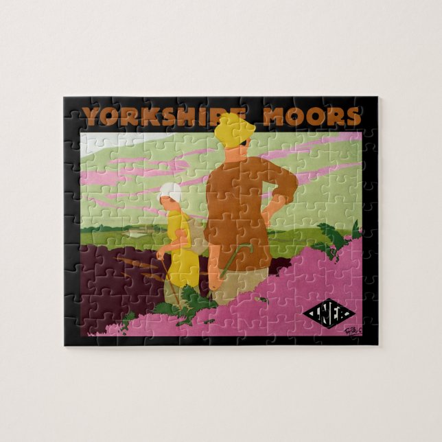Yorkshire Moors Jigsaw Puzzle (Horizontal)