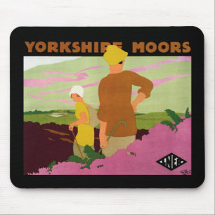 Yorkshire Moors Mouse Pad