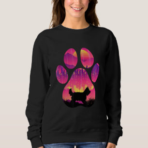 Yorkshire Paw Mom Dad Dog  Women Men Sweatshirt