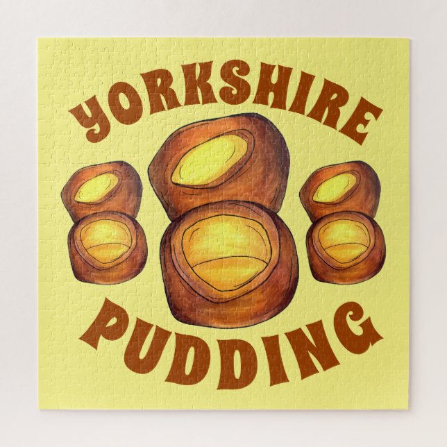 Yorkshire Pudding England UK British Food Popover Jigsaw Puzzle (Vertical)