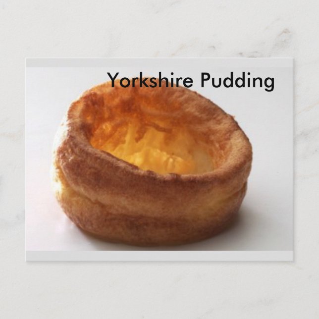 Yorkshire Pudding Postcard (Front)