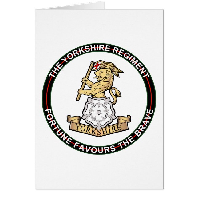 Yorkshire Regiment (Front)
