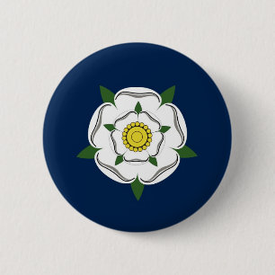 yorkshire region flag british county britain great 6 cm round badge