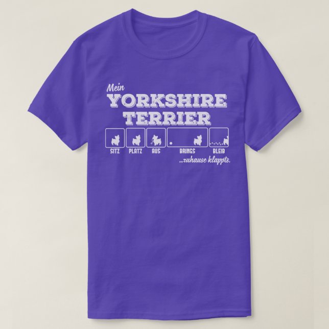 Yorkshire Terrier 2 T-Shirt (Design Front)