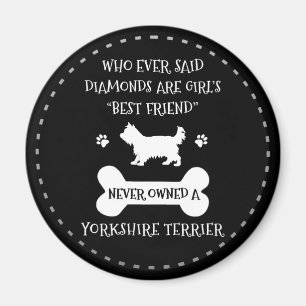 Yorkshire Terrier Best Friend Magnet