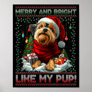 Yorkshire Terrier Christmas Tree Decorations Dog L