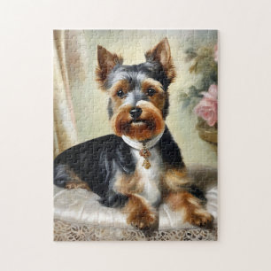 Yorkshire Terrier Cute Dog Jigsaw Puzzle