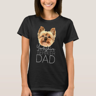 Yorkshire Terrier Dad  Dog T-Shirt