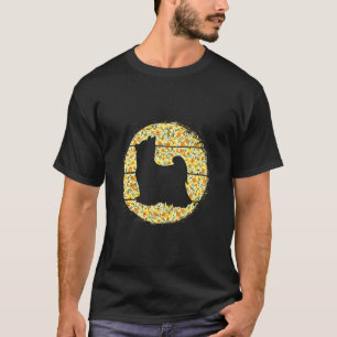 Yorkshire Terrier Dad Mum Flower T-Shirt